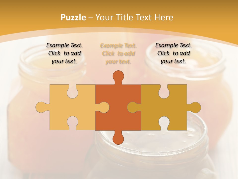 Fruity Jar Fruit PowerPoint Template