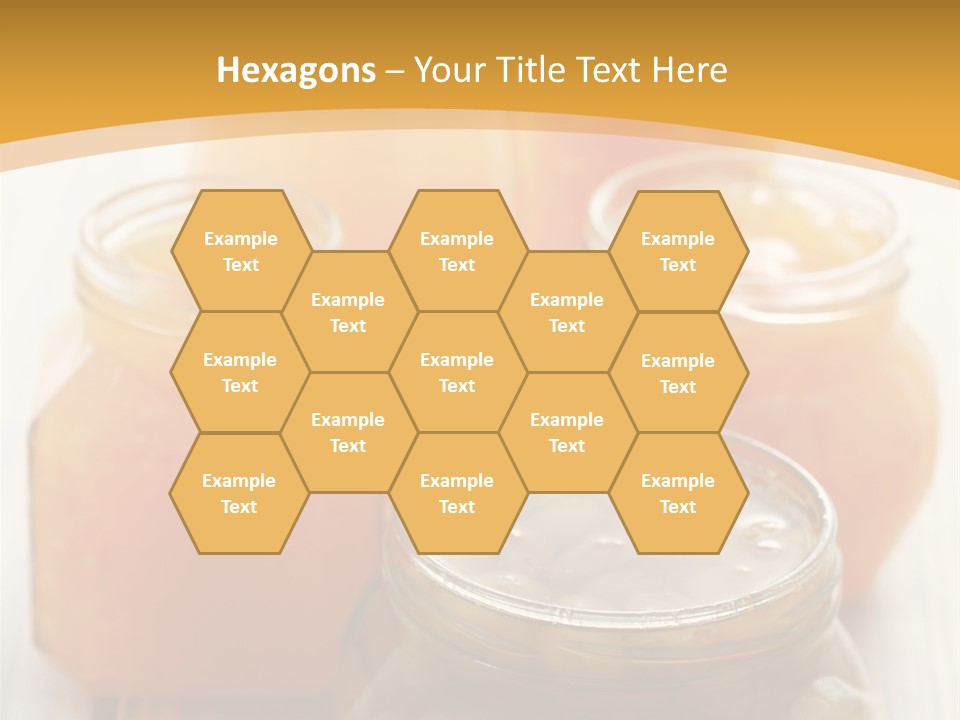 Fruity Jar Fruit PowerPoint Template