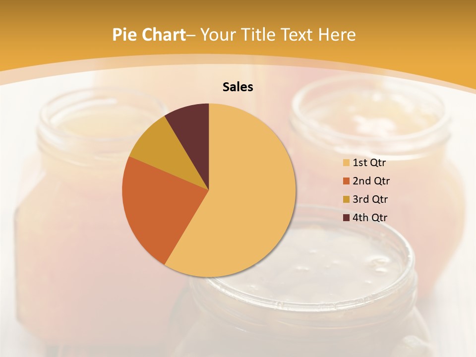Fruity Jar Fruit PowerPoint Template