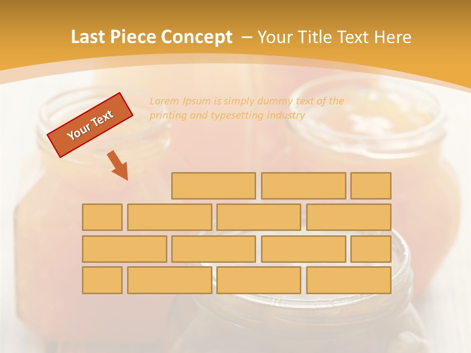 Fruity Jar Fruit PowerPoint Template