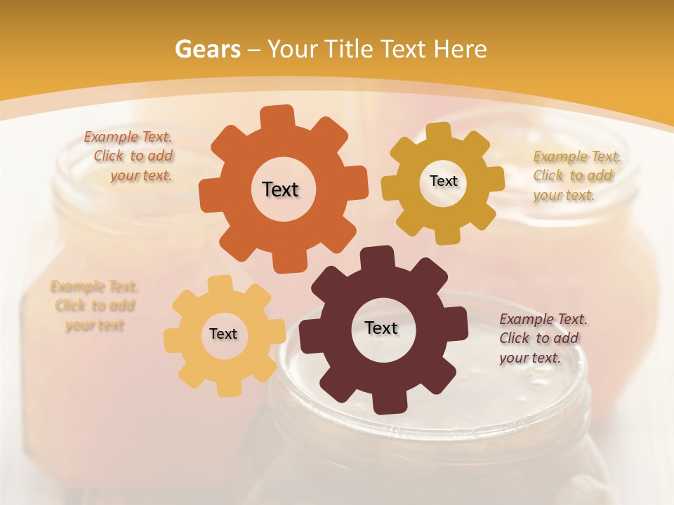 Fruity Jar Fruit PowerPoint Template