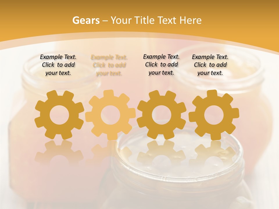 Fruity Jar Fruit PowerPoint Template