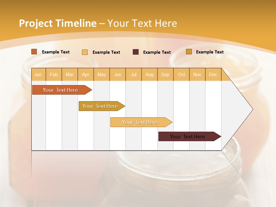 Fruity Jar Fruit PowerPoint Template