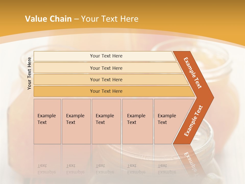 Fruity Jar Fruit PowerPoint Template