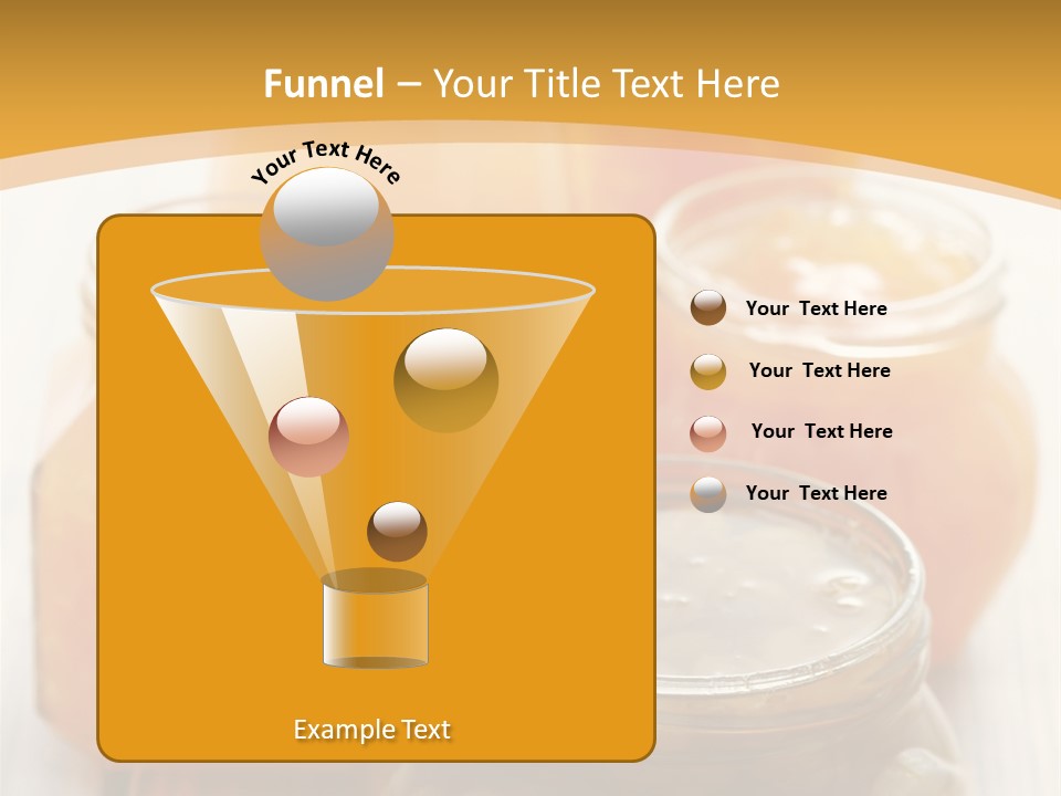 Fruity Jar Fruit PowerPoint Template