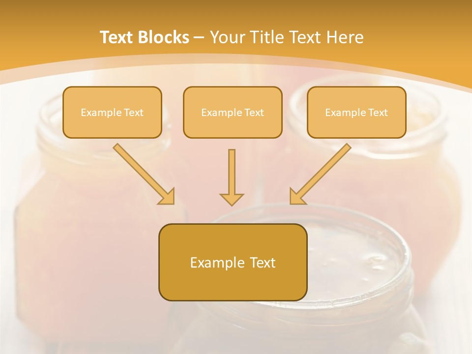 Fruity Jar Fruit PowerPoint Template