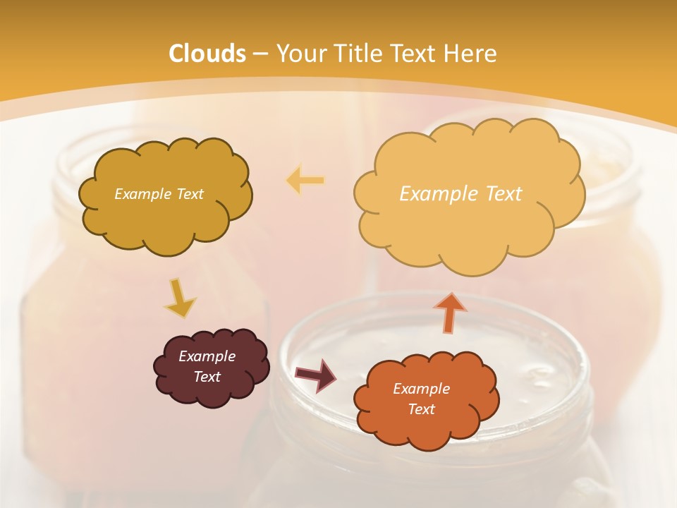 Fruity Jar Fruit PowerPoint Template