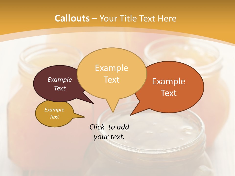 Fruity Jar Fruit PowerPoint Template