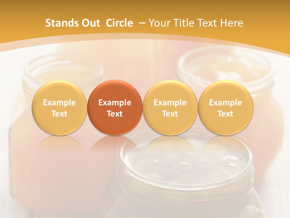 Fruity Jar Fruit PowerPoint Template