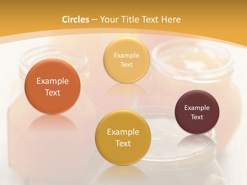 Fruity Jar Fruit PowerPoint Template