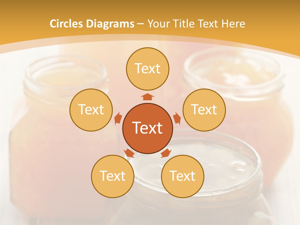 Fruity Jar Fruit PowerPoint Template