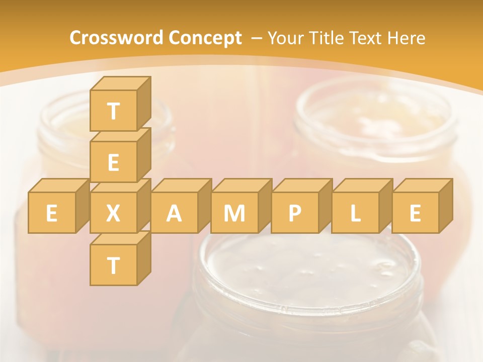 Fruity Jar Fruit PowerPoint Template