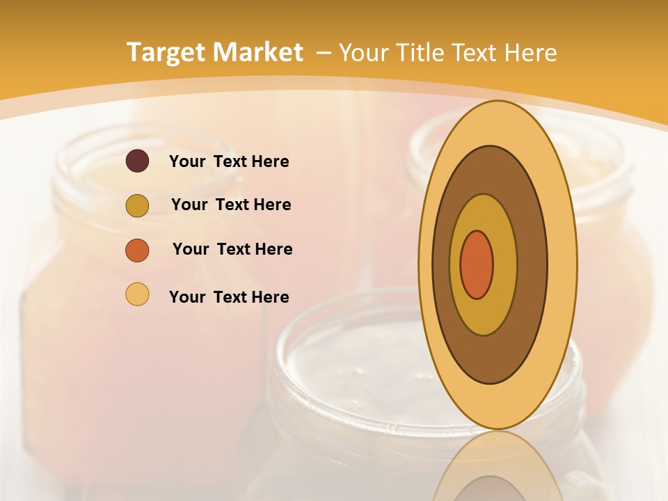 Fruity Jar Fruit PowerPoint Template