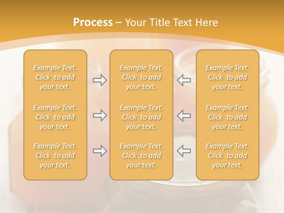 Fruity Jar Fruit PowerPoint Template