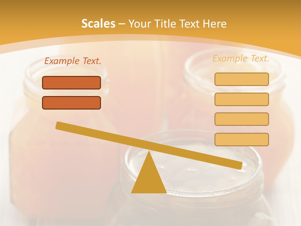 Fruity Jar Fruit PowerPoint Template