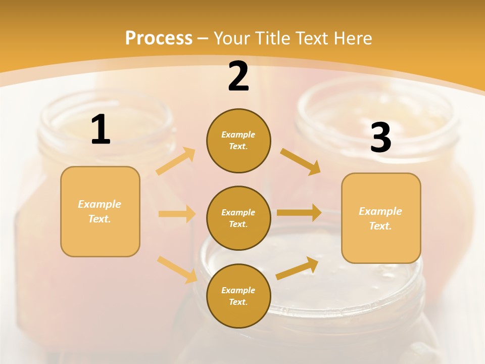 Fruity Jar Fruit PowerPoint Template
