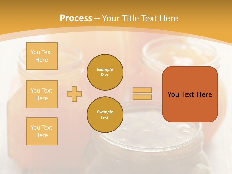 Fruity Jar Fruit PowerPoint Template