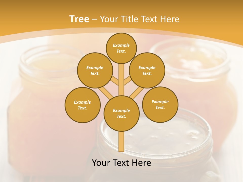 Fruity Jar Fruit PowerPoint Template