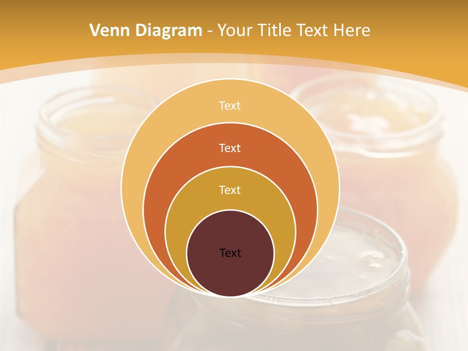 Fruity Jar Fruit PowerPoint Template