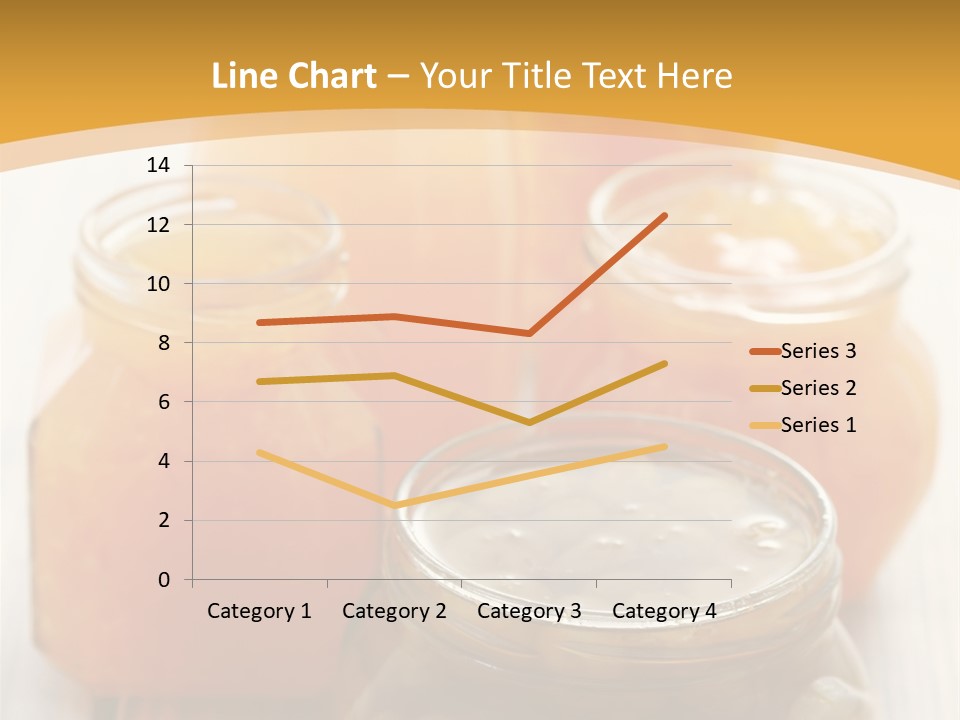 Fruity Jar Fruit PowerPoint Template