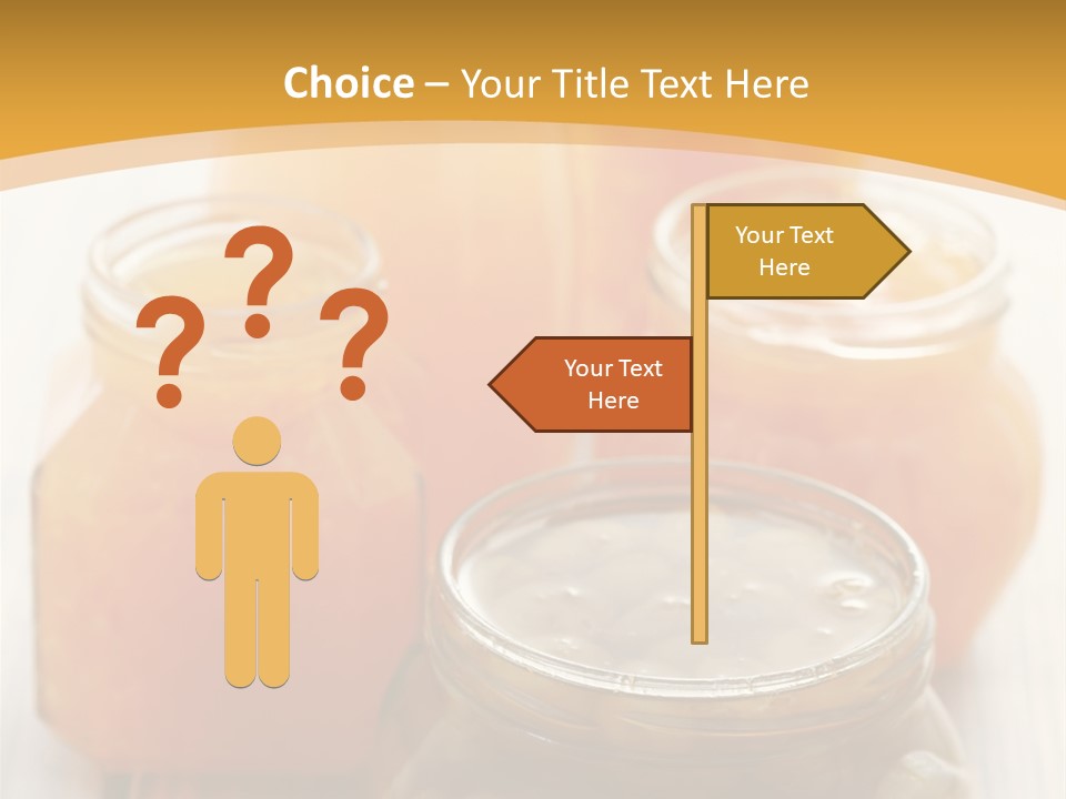 Fruity Jar Fruit PowerPoint Template