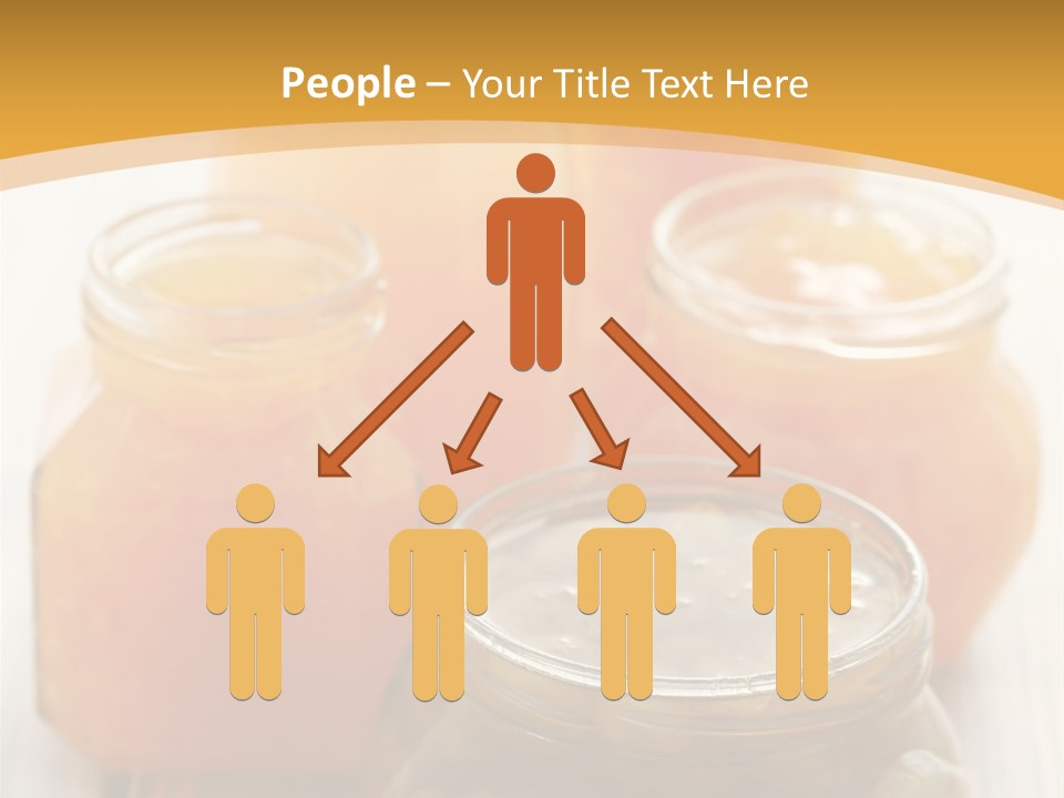 Fruity Jar Fruit PowerPoint Template