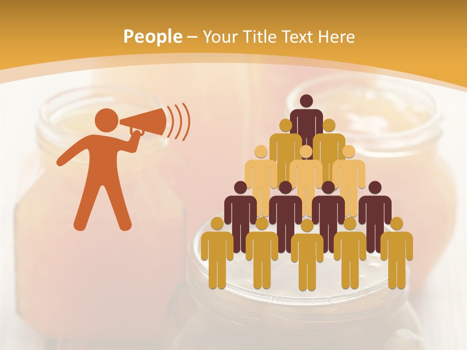 Fruity Jar Fruit PowerPoint Template