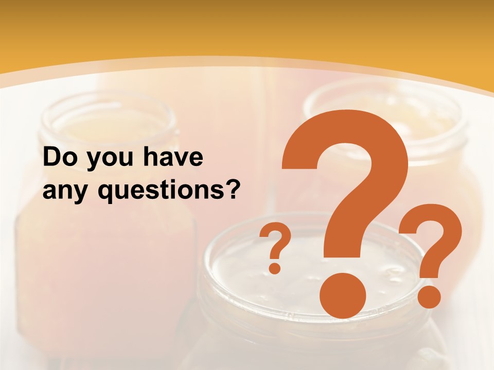 Fruity Jar Fruit PowerPoint Template