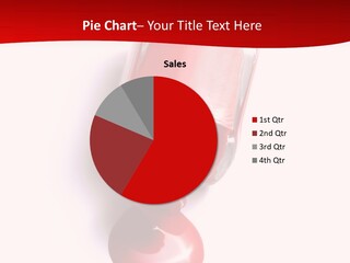 Red Make Bottle PowerPoint Template