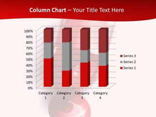 Red Make Bottle PowerPoint Template