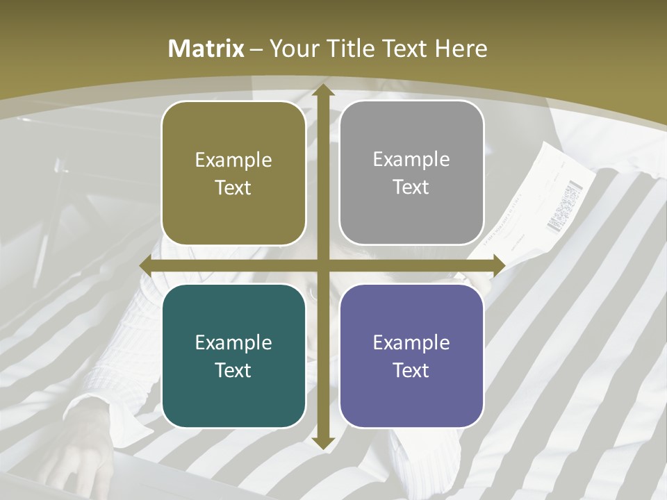 Cute Bedroom Skirt PowerPoint Template