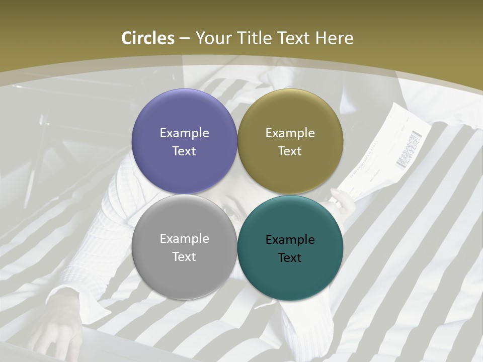 Cute Bedroom Skirt PowerPoint Template