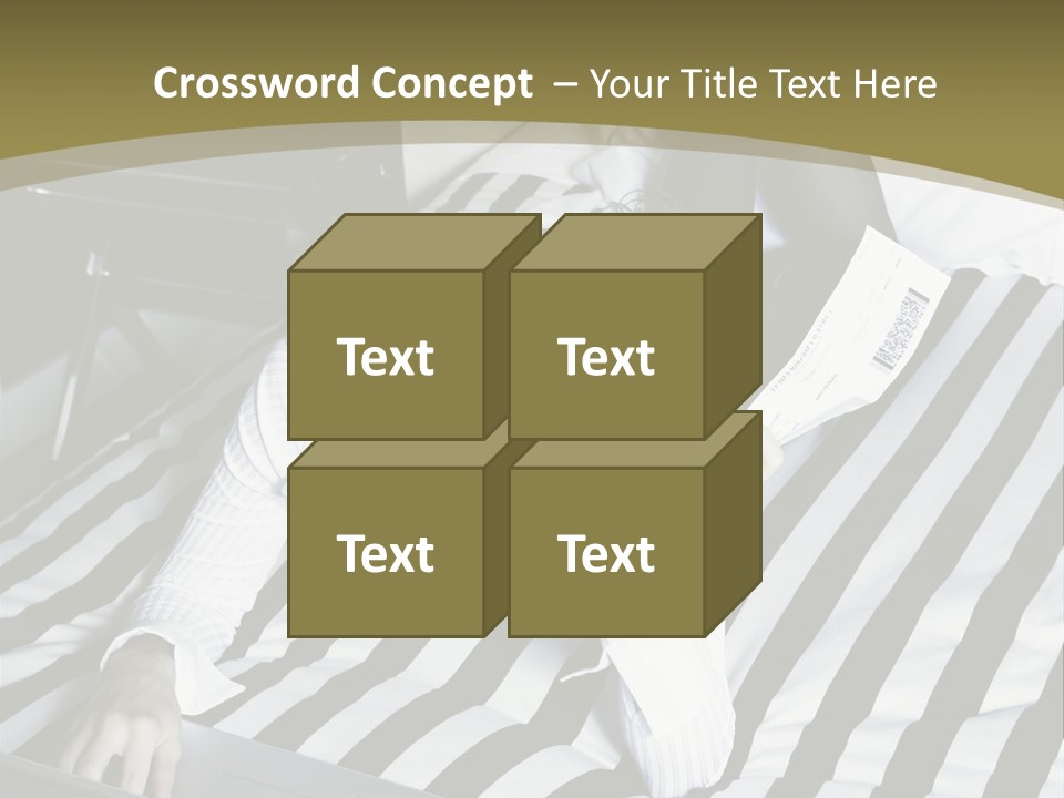 Cute Bedroom Skirt PowerPoint Template