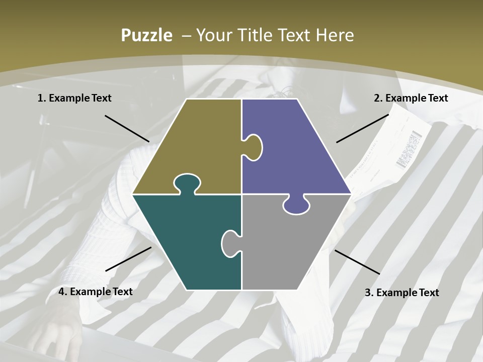 Cute Bedroom Skirt PowerPoint Template