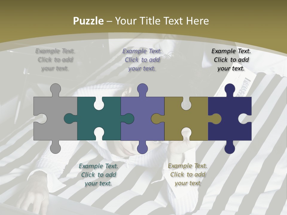 Cute Bedroom Skirt PowerPoint Template