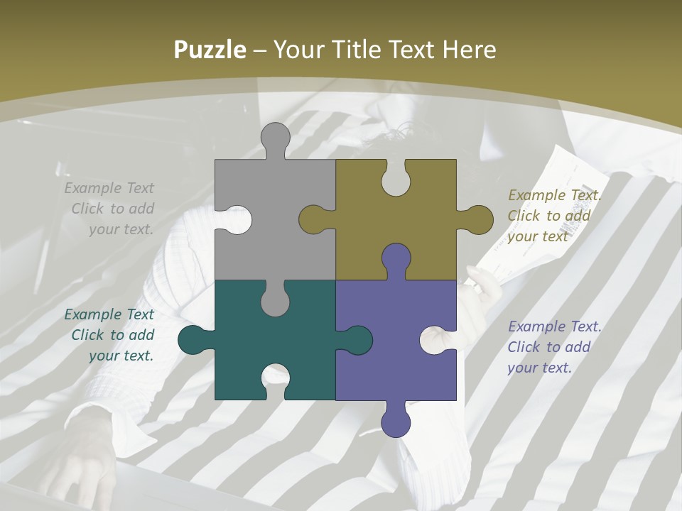 Cute Bedroom Skirt PowerPoint Template