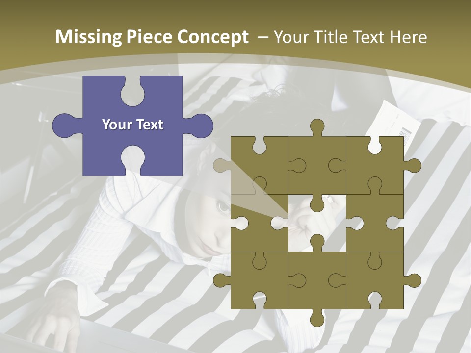 Cute Bedroom Skirt PowerPoint Template