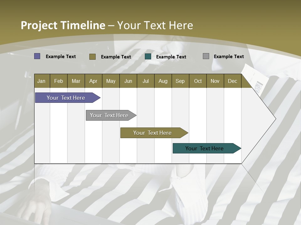 Cute Bedroom Skirt PowerPoint Template