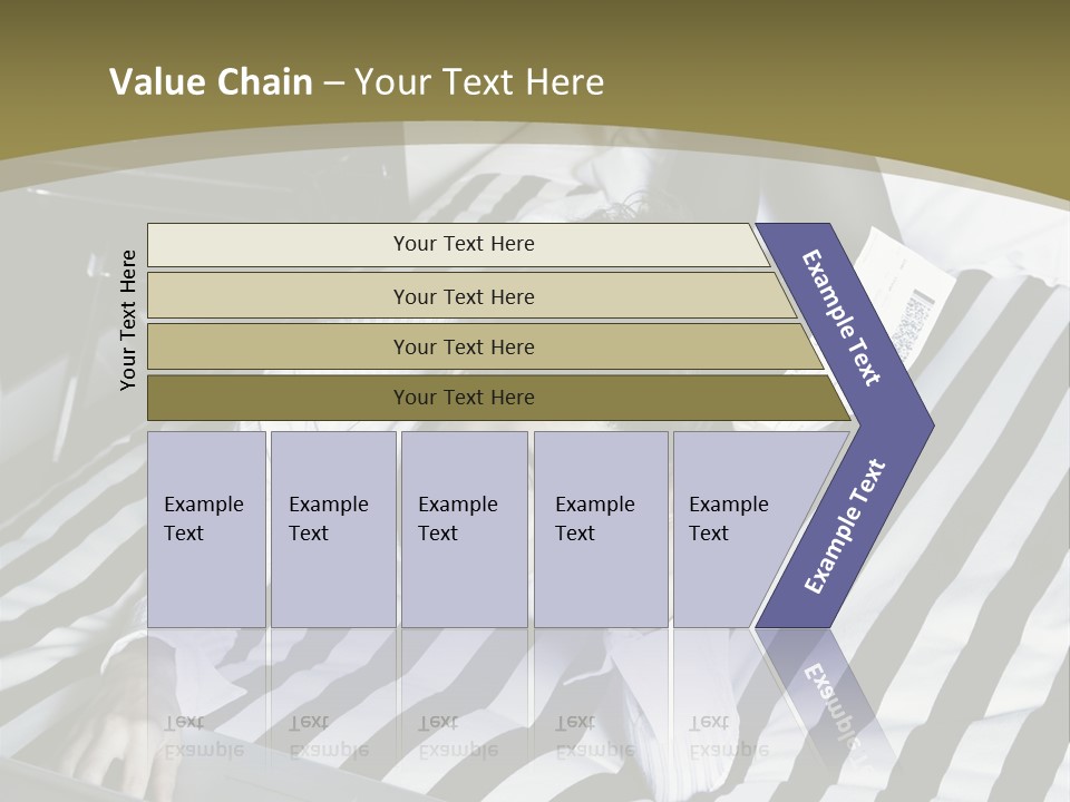 Cute Bedroom Skirt PowerPoint Template