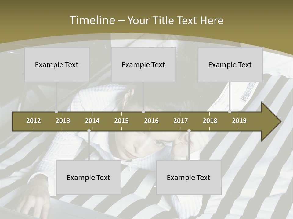 Cute Bedroom Skirt PowerPoint Template