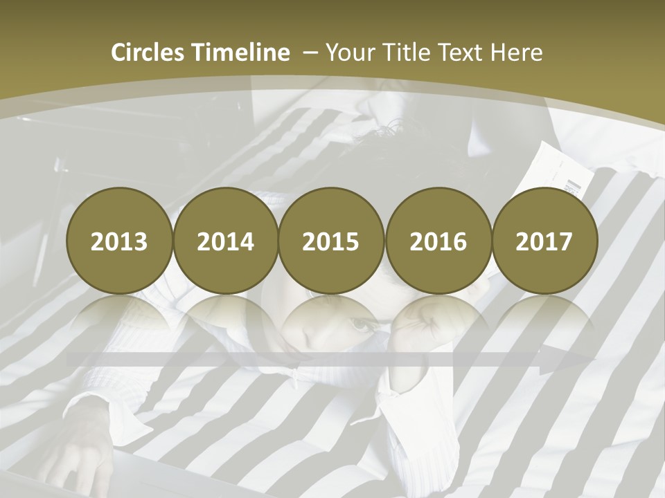 Cute Bedroom Skirt PowerPoint Template