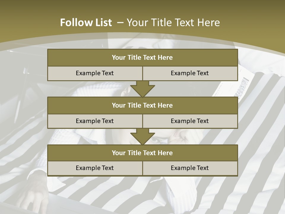 Cute Bedroom Skirt PowerPoint Template