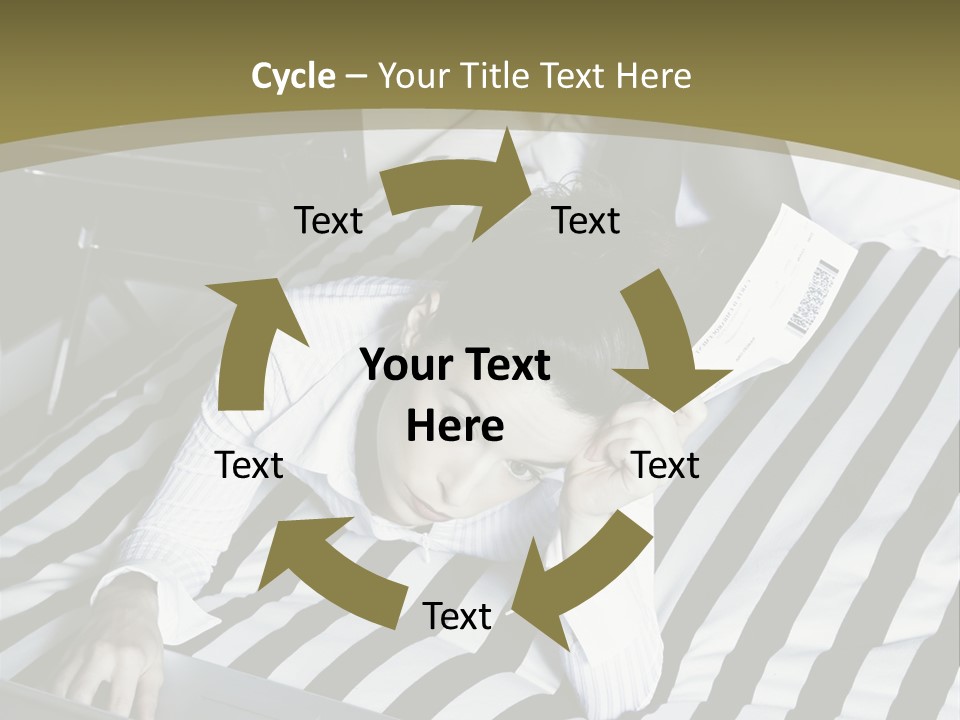 Cute Bedroom Skirt PowerPoint Template