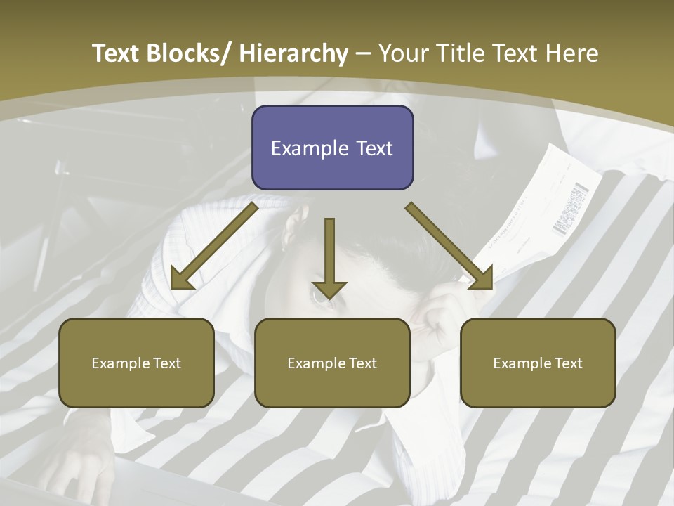 Cute Bedroom Skirt PowerPoint Template