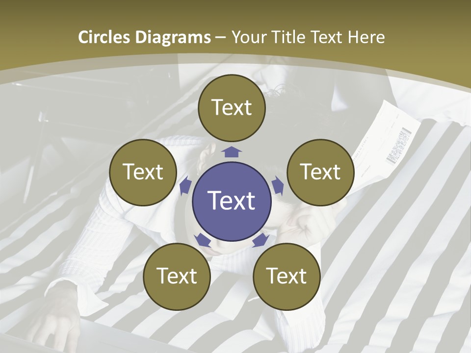 Cute Bedroom Skirt PowerPoint Template