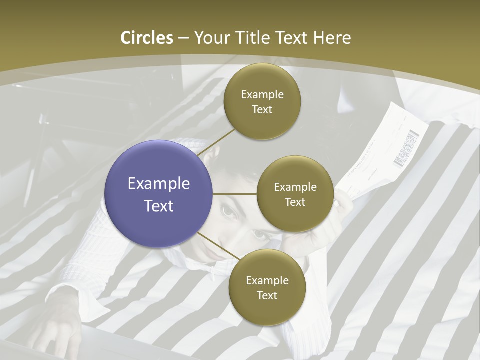 Cute Bedroom Skirt PowerPoint Template