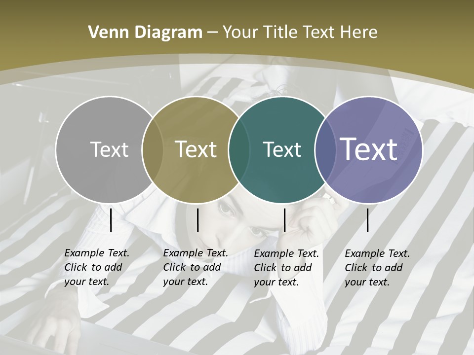 Cute Bedroom Skirt PowerPoint Template