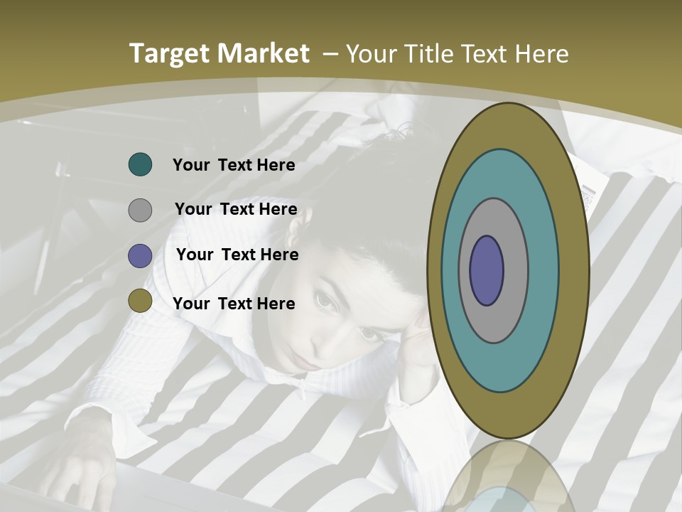 Cute Bedroom Skirt PowerPoint Template