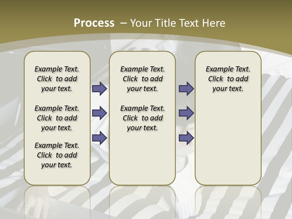 Cute Bedroom Skirt PowerPoint Template