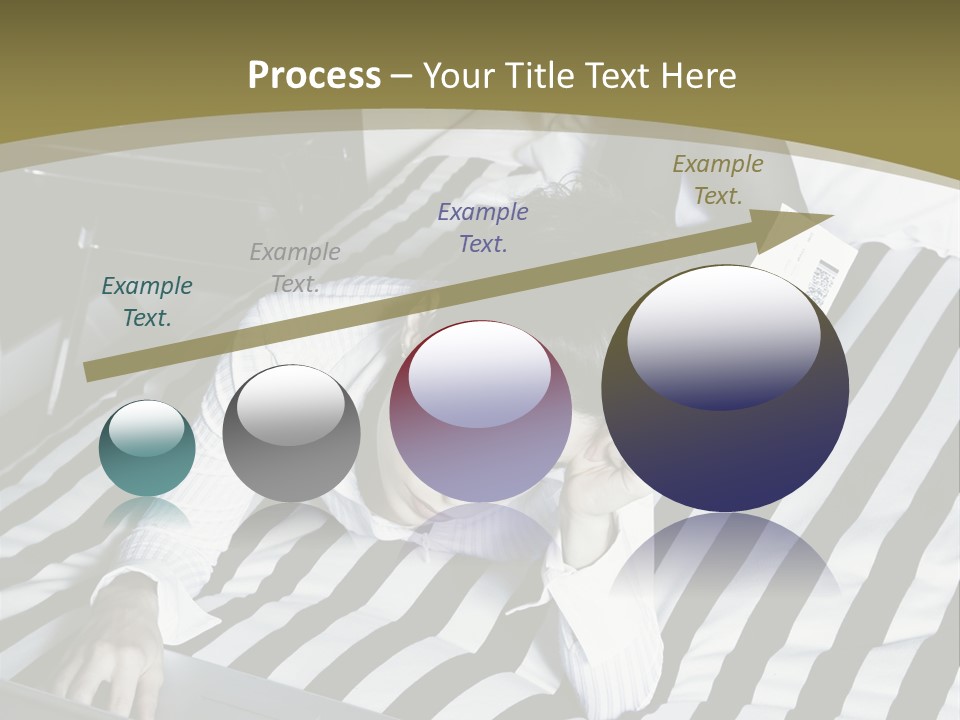 Cute Bedroom Skirt PowerPoint Template